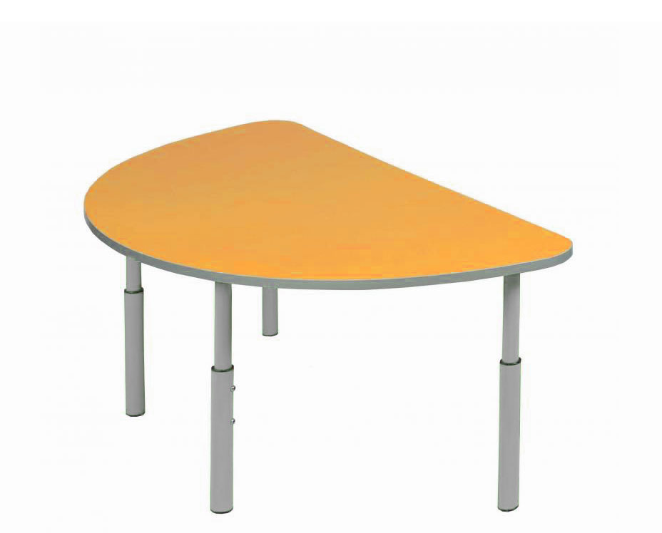 Стіл дитячий півколо, регулюється на ростові групи №1-3 (ЛЕОНТЕК) (23662)